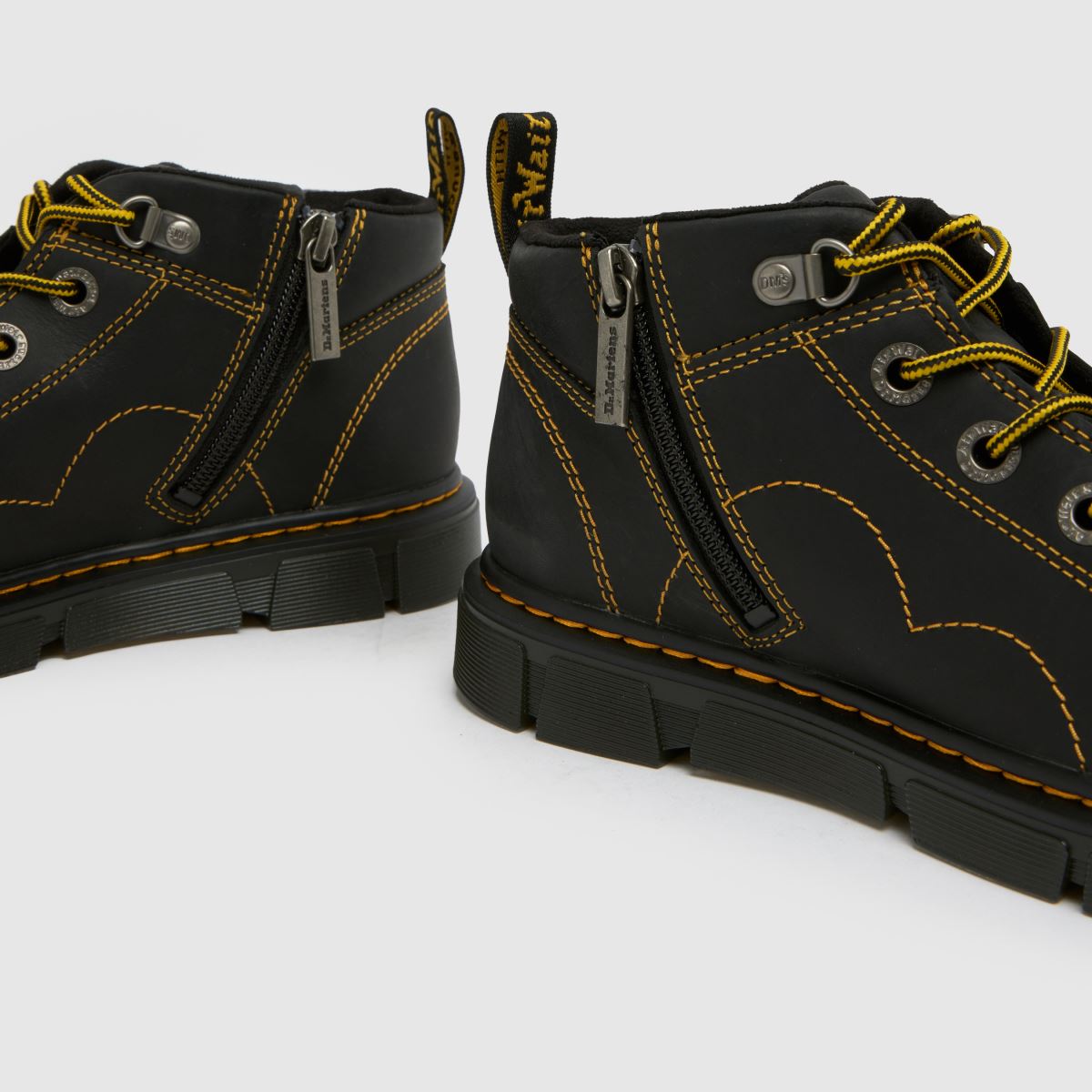 Dr Martens Raffe Church Boys Youth in Black Dr Martens Raffe Church 4