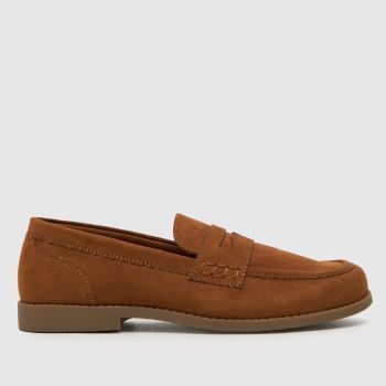 schuh Tan Lightning Loafer Boys Youth