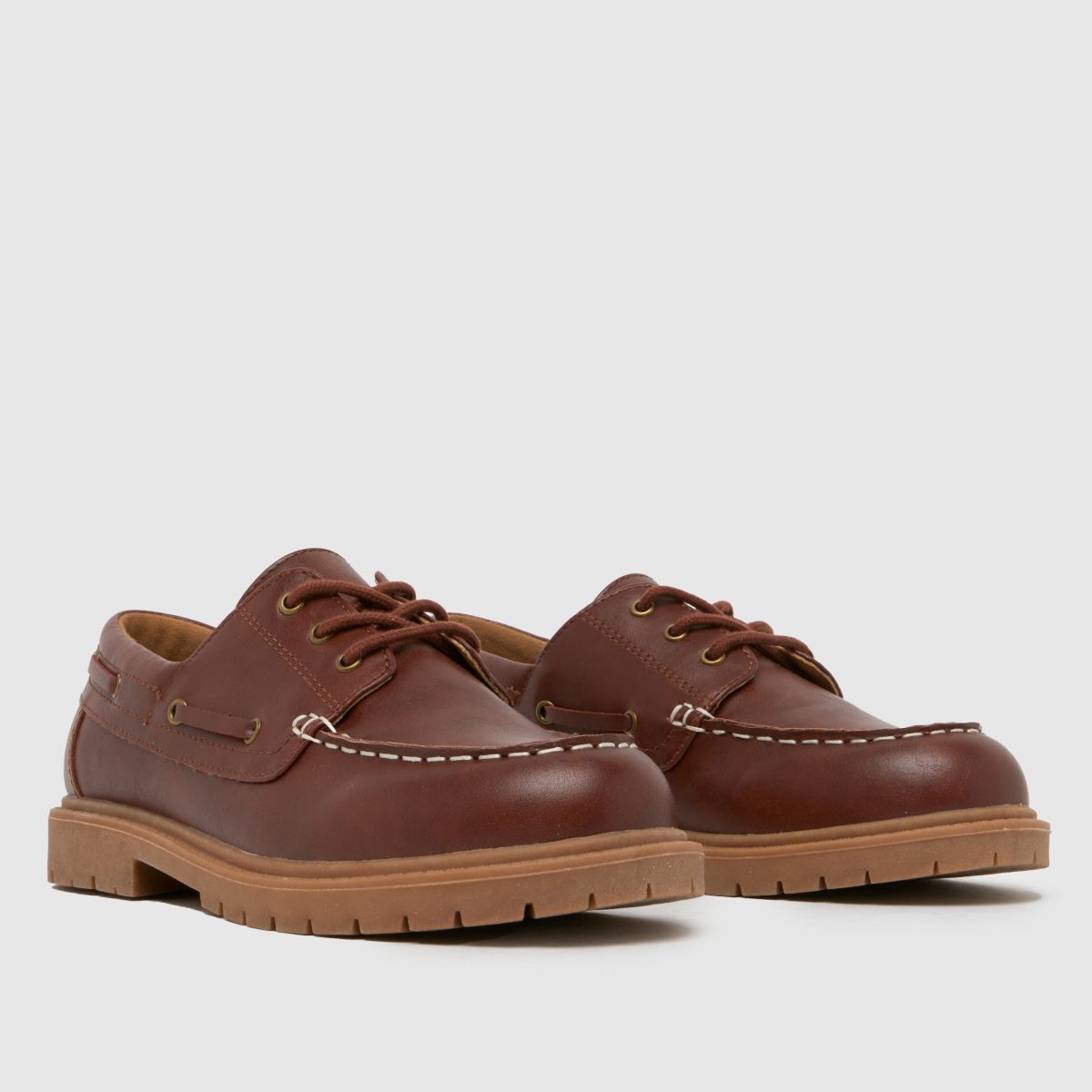 schuh Lance Boat Boys Youth in Tan schuh Lance Boat 1