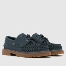 Kinder schuh Marineblau Lonely Woven Lace Up Boots schuh Lonely Woven Lace Up,2 von 4