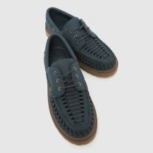 Kinder schuh Marineblau Lonely Woven Lace Up Boots schuh Lonely Woven Lace Up,3 von 4