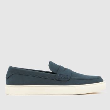schuh Marineblau Loudest White Sole Loafer Jungen Jugendliche
