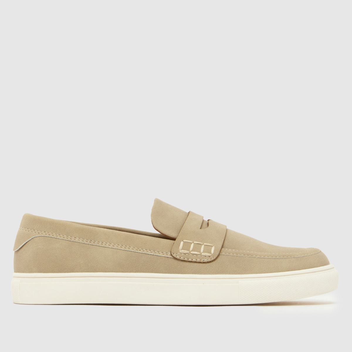 schuh Light Grey Loudest White Sole Loafer Boys Youth Shoes