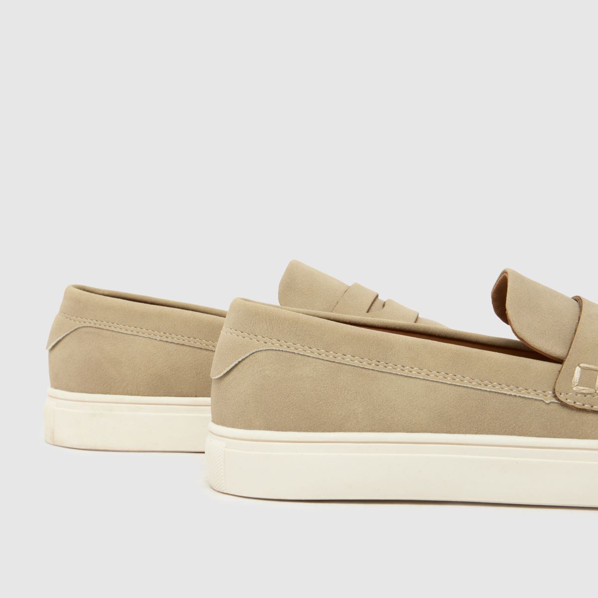schuh Loudest White Sole Loafer Boys Youth in Light Grey schuh Loudest White Sole Loafer 7