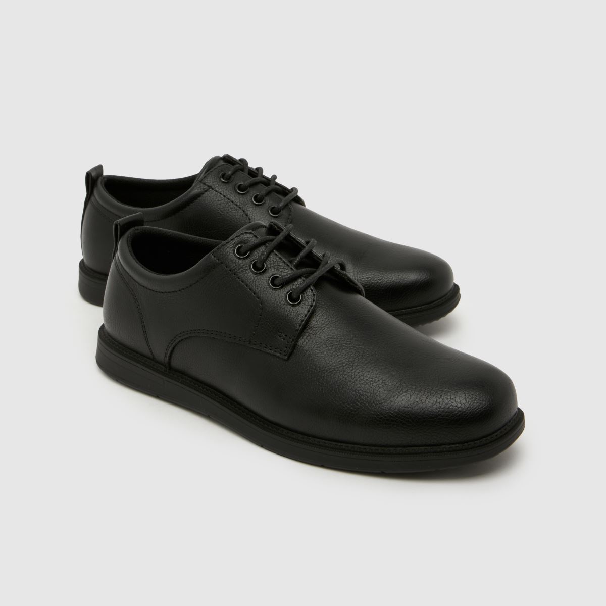schuh Rectangle Lace Up Boys Youth in Black schuh Rectangle Lace Up 4