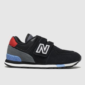 new balance black 574 trainers toddler new balance black 574 trainers toddler