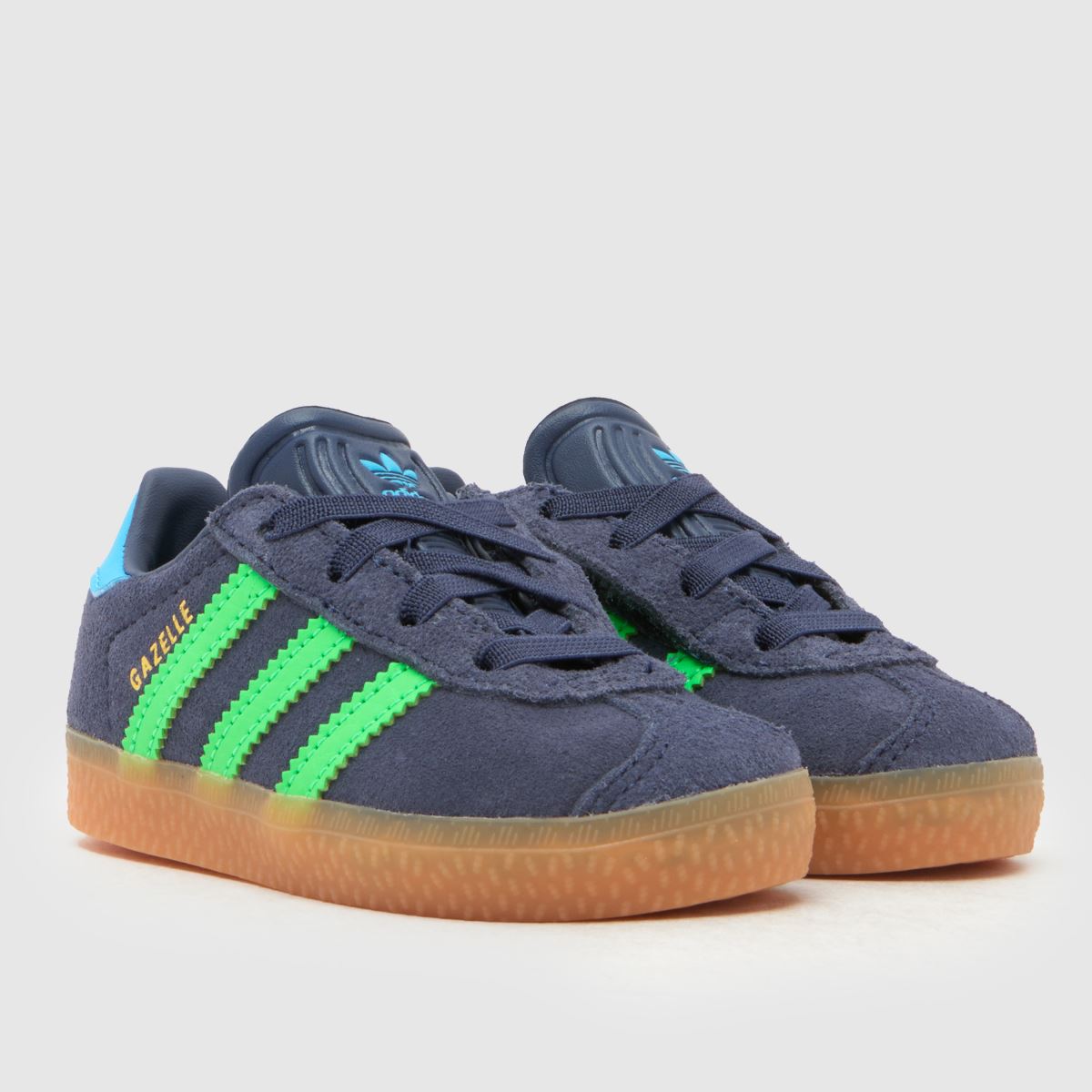 adidas Gazelle Boys Toddler in Navy & Green adidas Gazelle 1