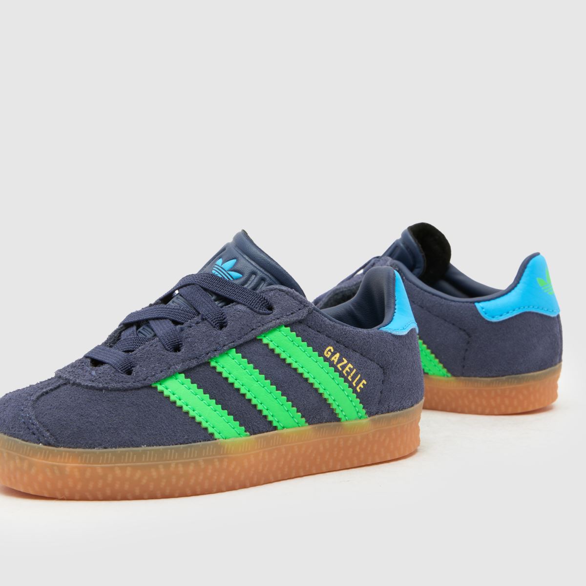 adidas Gazelle Boys Toddler in Navy & Green adidas Gazelle 7
