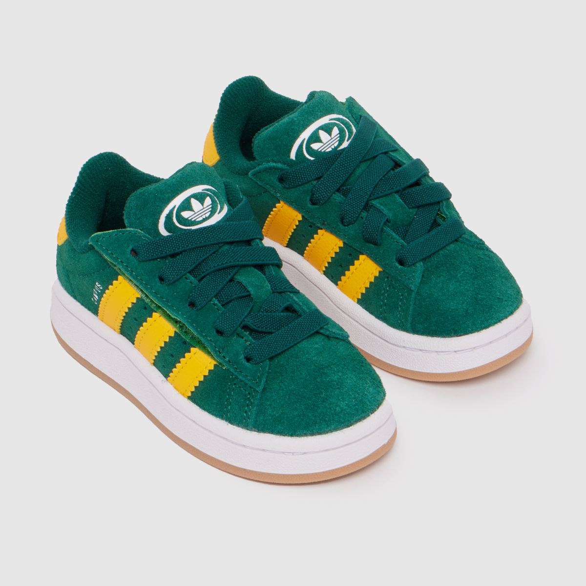 adidas gazelle silver green womens adidas Kids' Grade School Campus 00s Shoes, Size 4.5, Dark Green/White