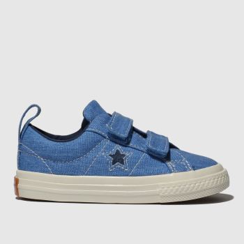 converse blue one star 2v lo trainers toddler converse blue one star 2v lo trainers toddler