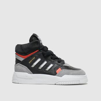 adidas black & grey drop step trainers toddler adidas black & grey drop step trainers toddler