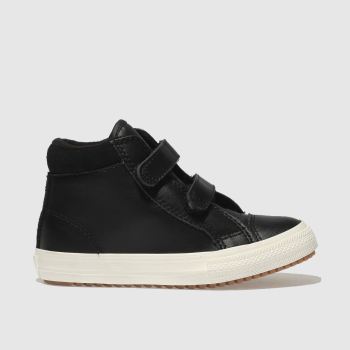 converse black all star hi 2v pc trainers toddler converse black all star hi 2v pc trainers toddler