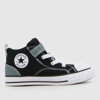 Converse Black & Grey All Star Malden Street Boys Toddler