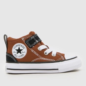 Converse Brown & Black All Star Malden Street Boys Toddler
