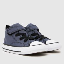 Converse All Star Malden Street V Boys Toddler in Blue Converse All Star Malden Street V,2 of 4