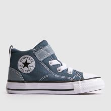 Converse All Star Malden Street Boys Toddler in Navy & White Converse All Star Malden Street,1 of 4