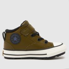 Converse All Star Malden Street Boys Toddler in Khaki Converse All Star Malden Street,1 of 4