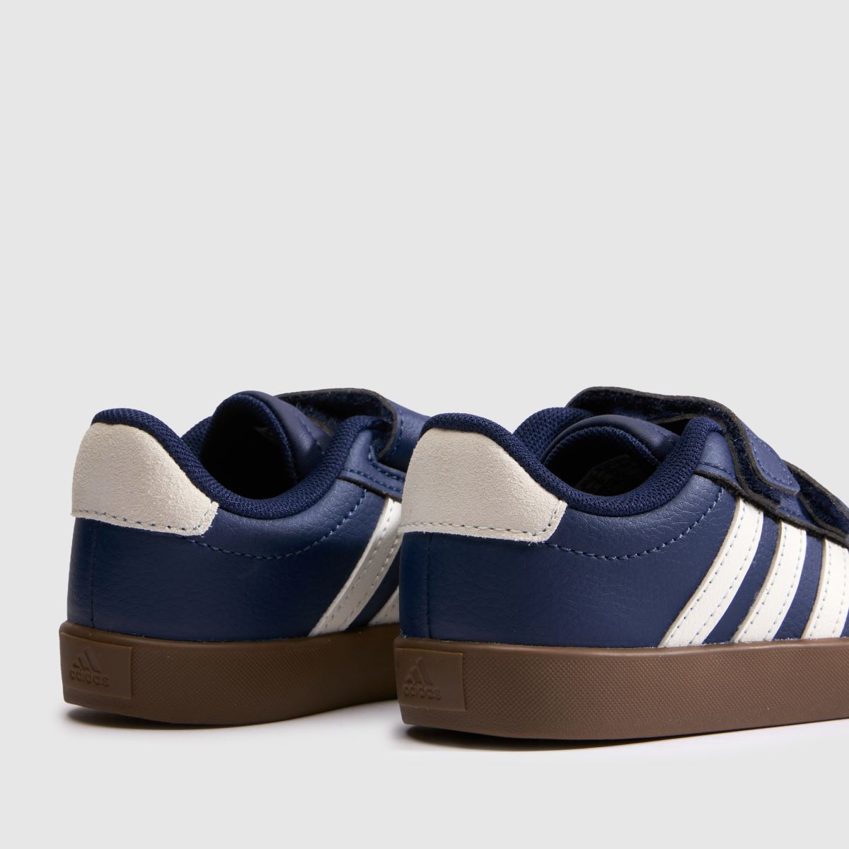 adidas VL Court 2V Boys Toddler in Navy & Stone adidas VL Court 2V 7