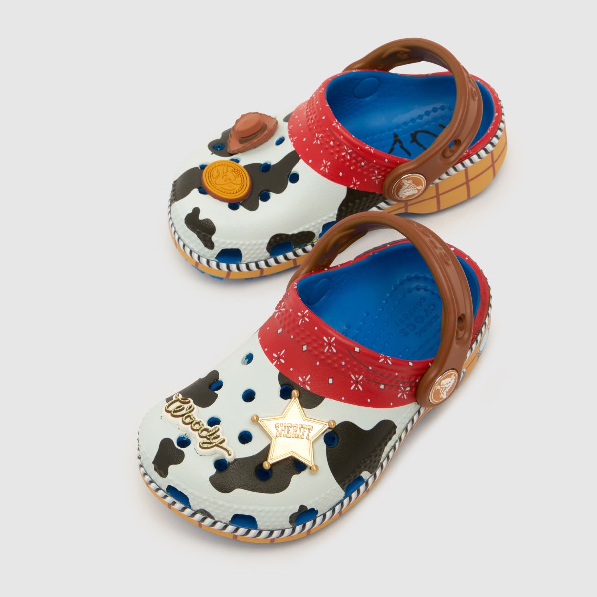 Crocs Classic Toy Story Woody Clog Boys Toddler in Multi Crocs Classic Toy Story Woody Clog 7