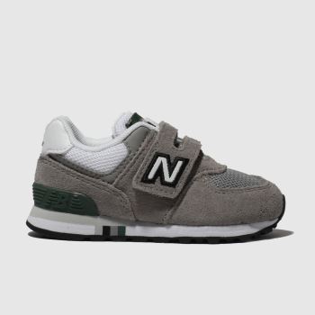 new balance grey 574 trainers toddler new balance grey 574 trainers toddler