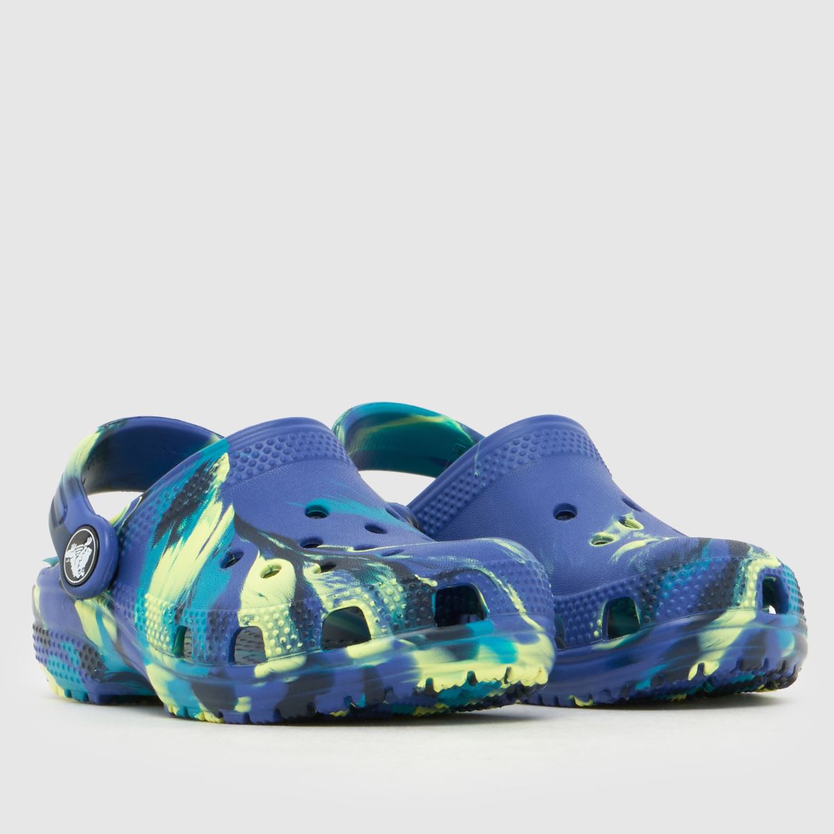Crocs Classic Clog Boys Toddler in Navy & Green Crocs Classic Clog 1