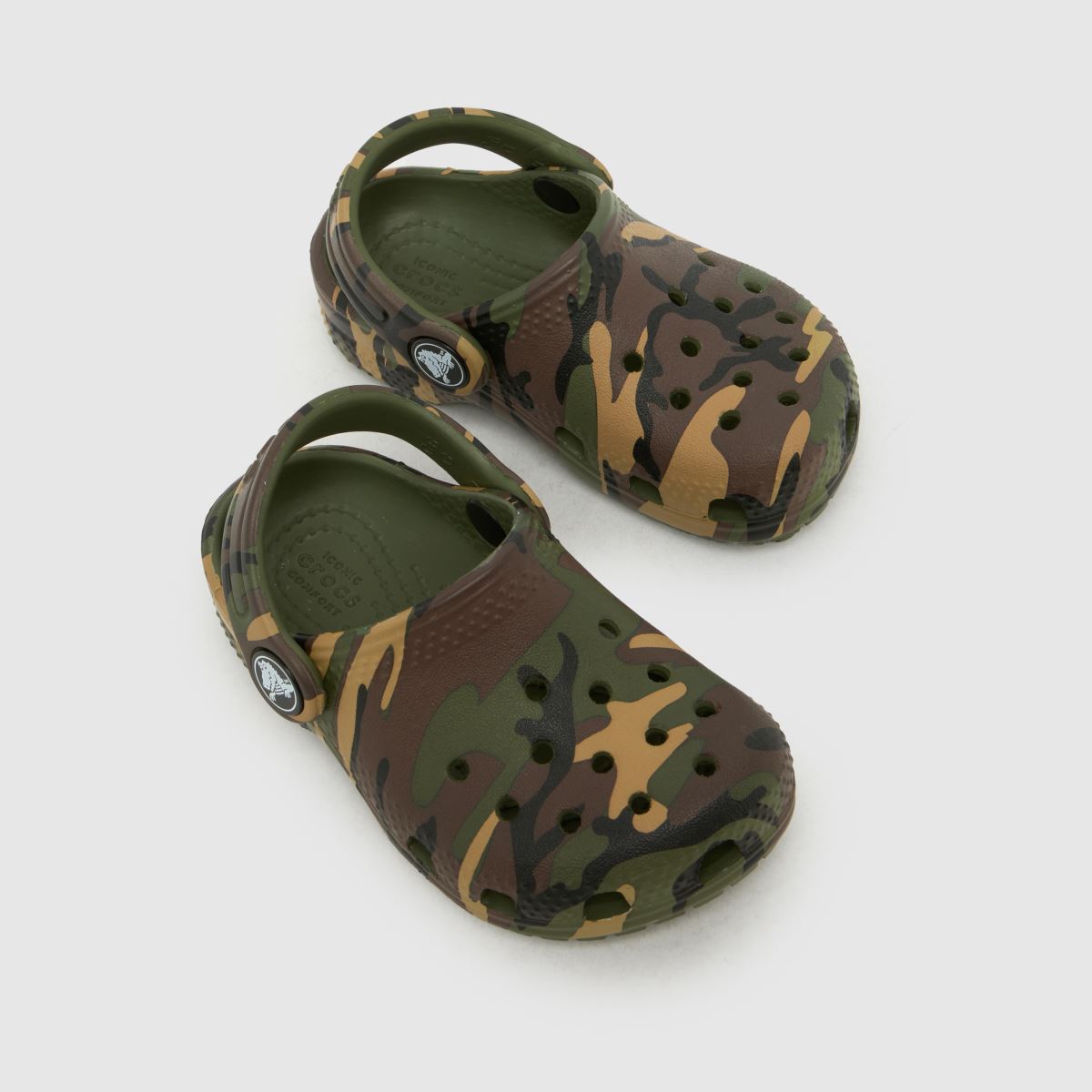 Crocs Classic Clog Boys Toddler in Green Multi Crocs Classic Clog 4