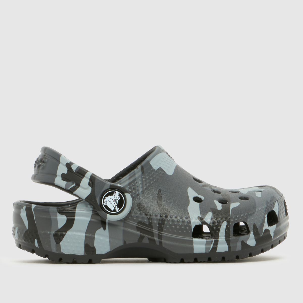 Crocs Black Multi Classic Clog Boys Toddler Sandals