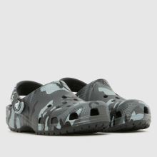 Crocs Classic Clog Boys Toddler in Black Multi Crocs Classic Clog,2 of 4