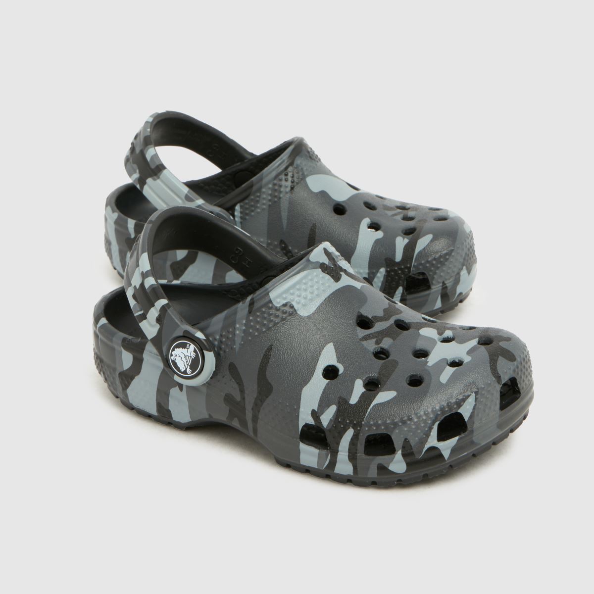 Crocs Classic Clog Boys Toddler in Black Multi Crocs Classic Clog 4