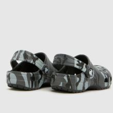 Crocs Classic Clog Boys Toddler in Black Multi Crocs Classic Clog,4 of 4