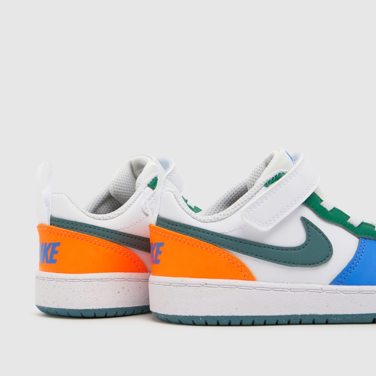 Nike Court Borough Low Boys Toddler in White Multi Nike Court Borough Low 7