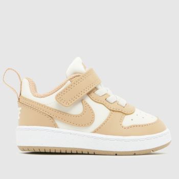 Nike Brown Court Borough Low Boys Toddler