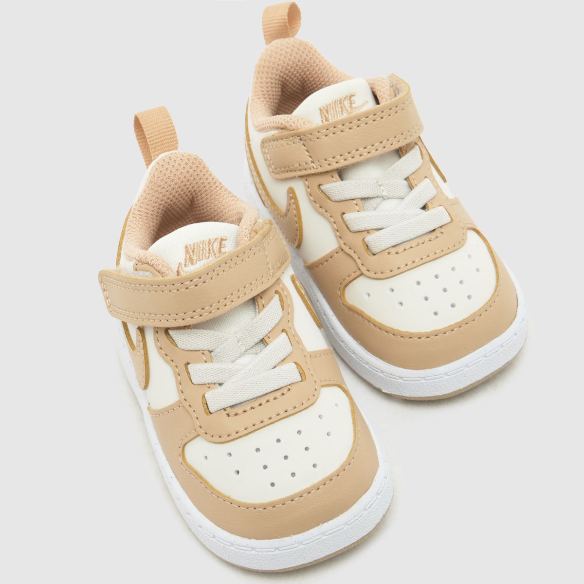Nike Court Borough Low Boys Toddler in Stone Multi Nike Court Borough Low 4
