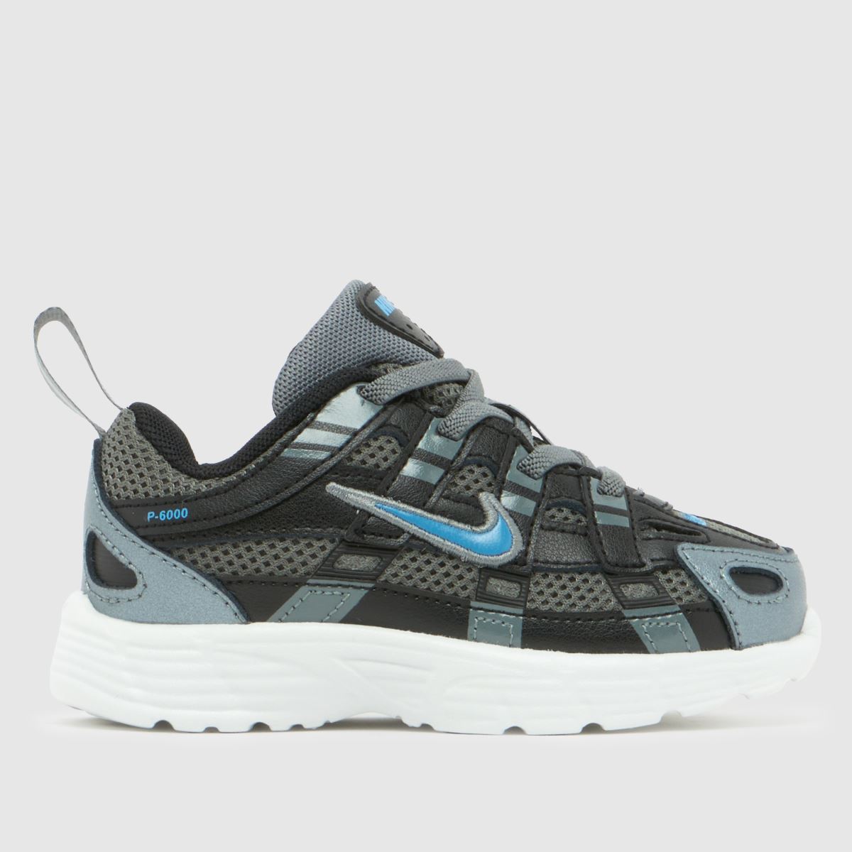 Nike Grey Multi P-6000 Boys Toddler Trainers, Size: 4.5 (EU 21)
