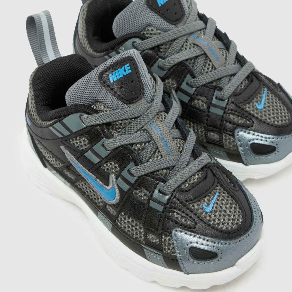 Nike P-6000 Boys Toddler in Grey Multi Nike P-6000 4