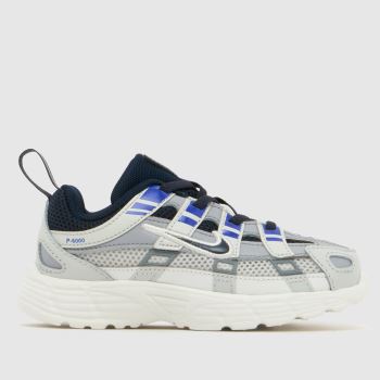 Nike Grey & Navy P-6000 Boys Toddler