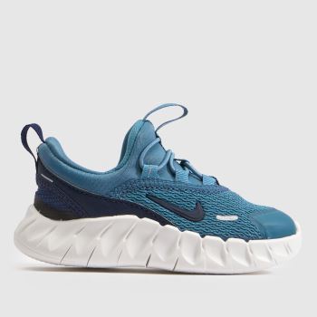 Nike Blue Multi Free Ride Boys Toddler