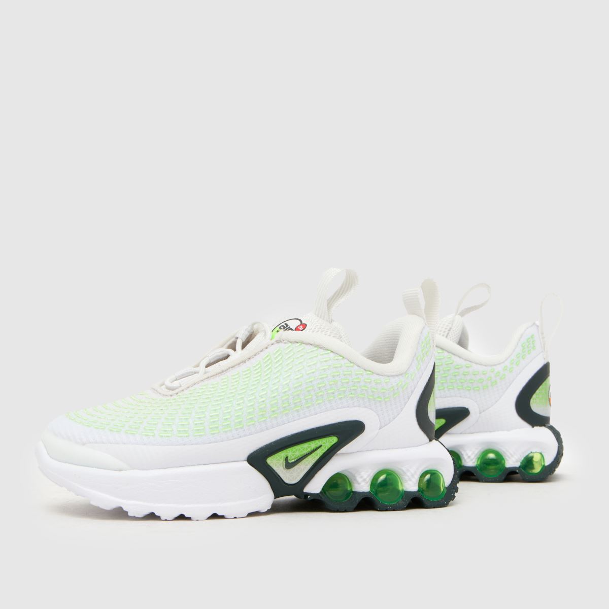 Nike Air Max DN Boys Toddler in White & Green Nike Air Max DN 7