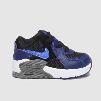 Nike black & navy air max excee trainers toddler Nike black & navy air max excee trainers toddler
