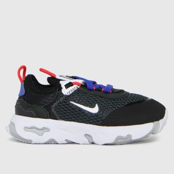 Nike black & white react live trainers toddler Nike black & white react live trainers toddler