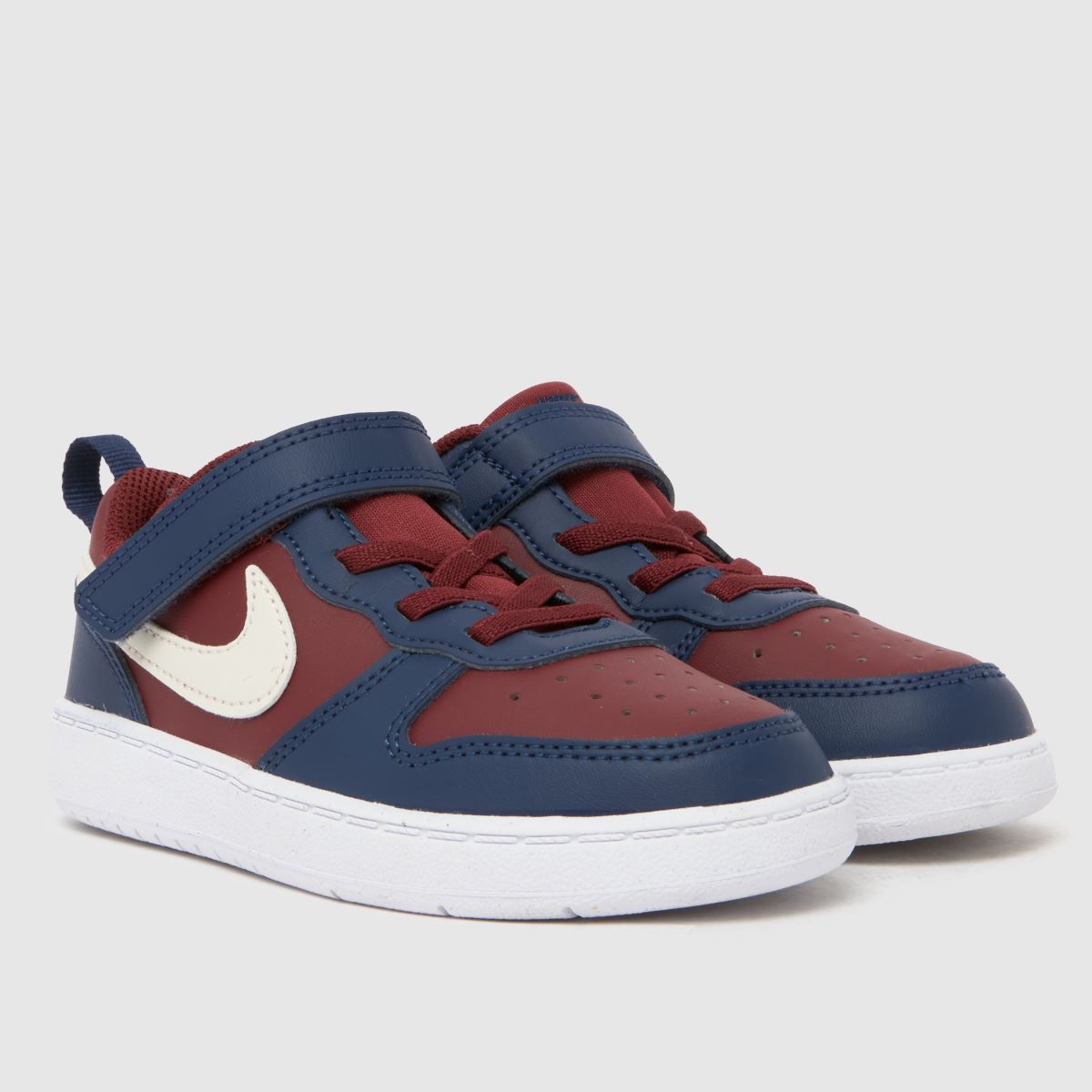 Kinder Nike Weinrot Court Borough Low Sneaker Nike Court Borough Low 1