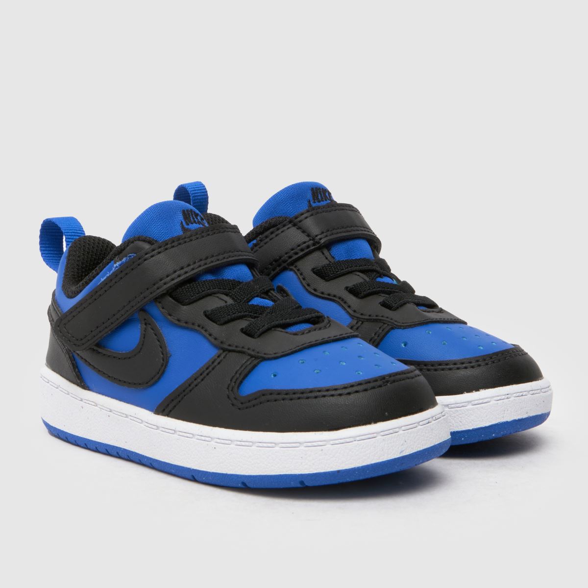 Nike Court Borough Low Recraft Boys Toddler in Black and blue