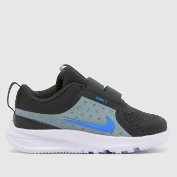 Nike Grey Multi Star Runner 5 Boys Toddler