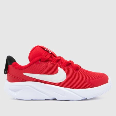 childrens red nike trainers