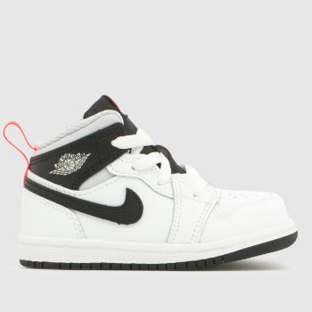 white jordan mids junior