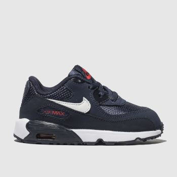 nike navy air max 90 mesh trainers toddler nike navy air max 90 mesh trainers toddler