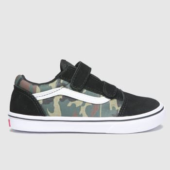 Vans khaki comfycush old skool v trainers toddler Vans khaki comfycush old skool v trainers toddler