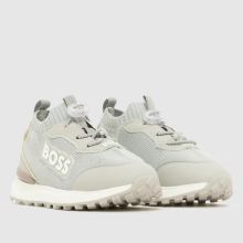 BOSS Elastic Lace Tech Boys Toddler in Light Grey BOSS Elastic Lace Tech,2 of 4