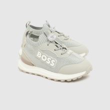 BOSS Elastic Lace Tech Boys Toddler in Light Grey BOSS Elastic Lace Tech,3 of 4