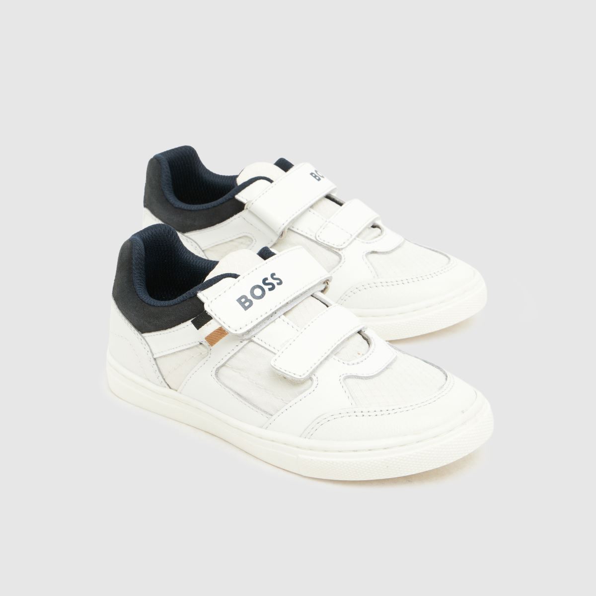BOSS 2 Strap Boys Toddler in White BOSS 2 Strap 4